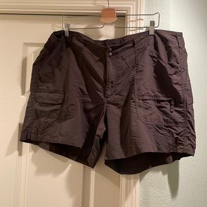 World Wide Sportsman Brown Nylon Quick Dry Shorts